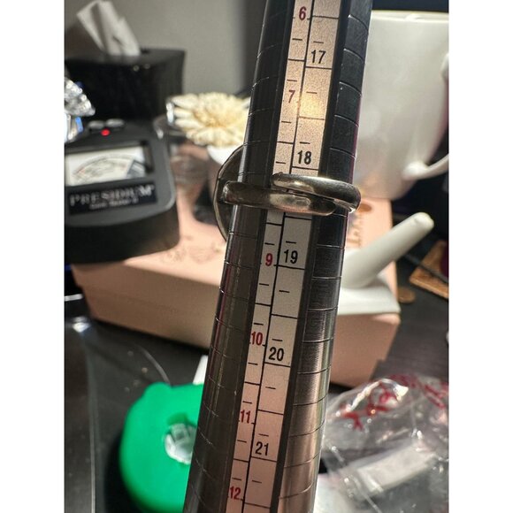 VTG Sterling Silver Turquoise Flower Ring - Picture 7 of 7